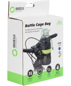 PORTA BORRACCIA PER BICICLETTA SPARCO IN MICROFIBRA , 12X8X8 CM